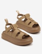 bestelle Sandale Bej închis în stil Gladiator cu scai Faliniela