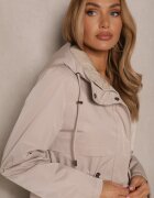 bh forever Jachetă Bej Reversibilă tip Parka Tarisen