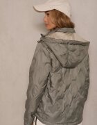 bh forever Jachetă Verde Reversibilă cu Cusături Matlasate și Glugă Detașabilă Zelirelle