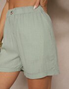 bh forever Pantaloni scurți Verde Casual cu in cu elastic în talie și buzunare Filionella