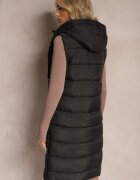 bh forever Vestă Negru cu model alungit matlasată cu buzunare Banuni