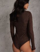 bisou's project Body Maro Longsleeve din Dantelă cu Bumbac Zenisesa