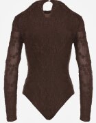 bisou's project Body Maro Longsleeve din Dantelă cu Bumbac Zenisesa