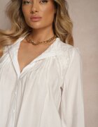 bisou's project Cămașă albă decorată cu model brodat Erinalis