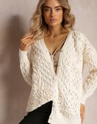bisou's project Cardigan Bej deschis Ajurat cu nasturi Oreitha