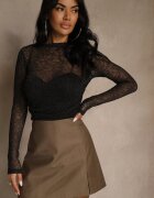 bisou's project Fustă-pantaloni Bej cu șliț Irithena