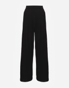 bisou's project Pantaloni Negri Eleganti de Costum cu Talie Înaltă Lainiva