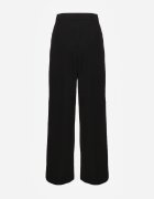bisou's project Pantaloni Negri Eleganti de Costum cu Talie Înaltă Lainiva