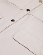 bisou's project Rochie bej Utility cu croială tip cămașă cu buzunare și cordon textil Niobella