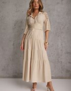 bisou's project Rochie Idacea Bej
