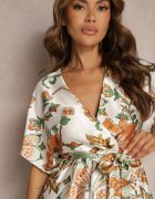 bisou's project Rochie Petrecută Verde Maxi cu elastic în talie și cu fusta evazată Jeanina