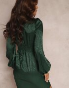 bisou's project Rochie Verde Taliată Chlorilea