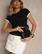 bisou's project Tricou Negru Mulat cu Amestec de In Sallietia