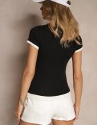 bisou's project Tricou Negru Mulat cu Amestec de In Sallietia