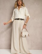 bludeise Cămașă Galbenă din Bumbac cu Dungi Delicate Lisallia