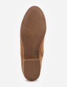  Botine Bej închis Legate pe Talpă Plată Erithara