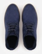  Botine bleumarin cu șireturi Wasicia