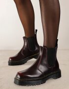  Botine Chelsea Bordeaux Casual Plate Irivarae