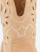  Botine de cowboy Maro Vices cu toc gros Decorate cu broderie Nelithen