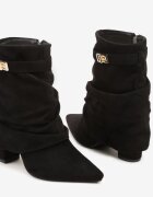  Botine Latunea Negre