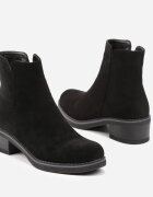  Botine Negre Căptușite Casual Reaniwen