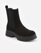  Botine Negre Chelsea cu platformă cu carâmb elastic Mavita