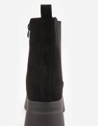  Botine Negre Chelsea cu platformă cu carâmb elastic Mavita