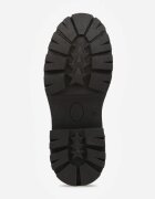  Botine Plate Negre cu Fermoar Tinaferr