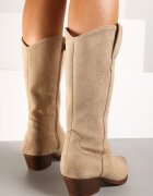  Botine Retalia Bej