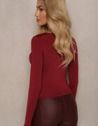 by swan Bluză Bordo Astesilea