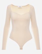 by swan Body Bej cu Decolteu Pătrat Macotte