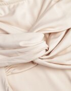 by swan Body Bej cu Mâneci Decorative și Decolteu Spaniol Joanlo