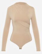 by swan Body bej închis cu drapaj decorativ Farbina