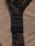 by swan Body din dantelă în stil tip lenjerie de corp Rakina Negru