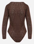 by swan Body elegant din dantelă cu decolteu în V Vattia Maro