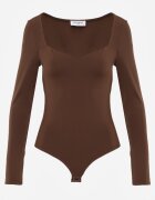 by swan Body Maro cu Decolteu Pătrat Macotte