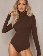 by swan Body Maro din bumbac cu guler înalt Ohpia