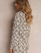 by swan Cămașă Bej Decorată cu Model Ornamental Ziacahe