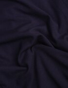 by swan Cardigan neîncheiat din bumbac în stil Basic Kireal Bleumarin
