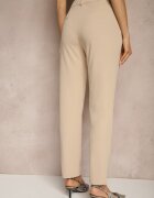 by swan Pantaloni Bej deschis cu Vâscoză cu croială de costum High Waist Senaridra