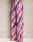 by swan Pantaloni Fucsia de Plasă Largi High Waist Mandiore