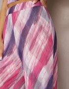 by swan Pantaloni Fucsia de Plasă Largi High Waist Mandiore