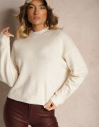 by swan Pulover Casual Bej deschis cu lână Sassilae