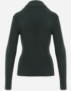 by swan Pulover cu guler înalt Verde închis cu cusătură decorativă Dayshawn