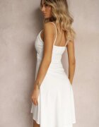 by swan Rochie Albă Cloche cu Cataramă și Lanțuri Elverna