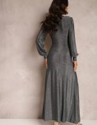 by swan Rochie Argintie de seară cu decolteu adânc Phaly