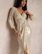 by swan Rochie Aurie Petrecută cu Paiete Netine