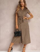 by swan Rochie Bej închis Prixia
