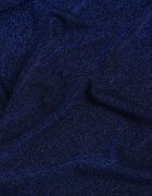 by swan Rochie Bleumarin Brocată Maxi cu Top Asimetric și Fustă Evazată Eulita