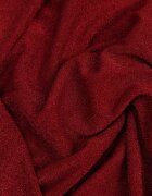 by swan Rochie brocată bordo maxi cu bust asimetric și fustă cloș Eulita